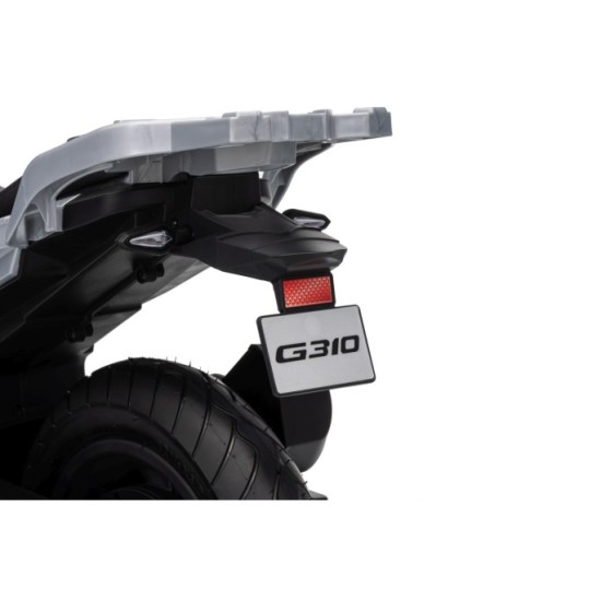 JOKO Elektrická Motorka BMW G310GS, penové kolesá, kožené sedadlo, modrá