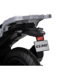 JOKO Elektrická Motorka BMW G310GS, penové kolesá, kožené sedadlo, modrá