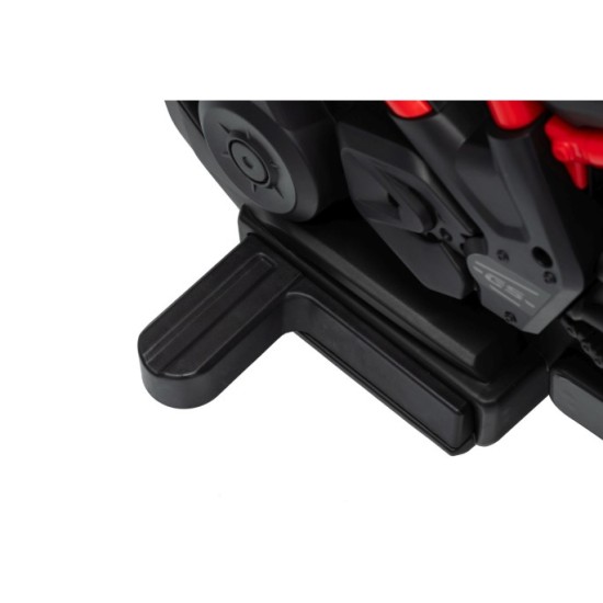 JOKO Elektrická Motorka BMW G310GS, penové kolesá, kožené sedadlo, modrá