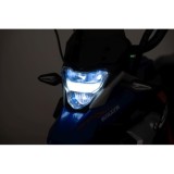 JOKO Elektrická Motorka BMW G310GS, penové kolesá, kožené sedadlo, modrá
