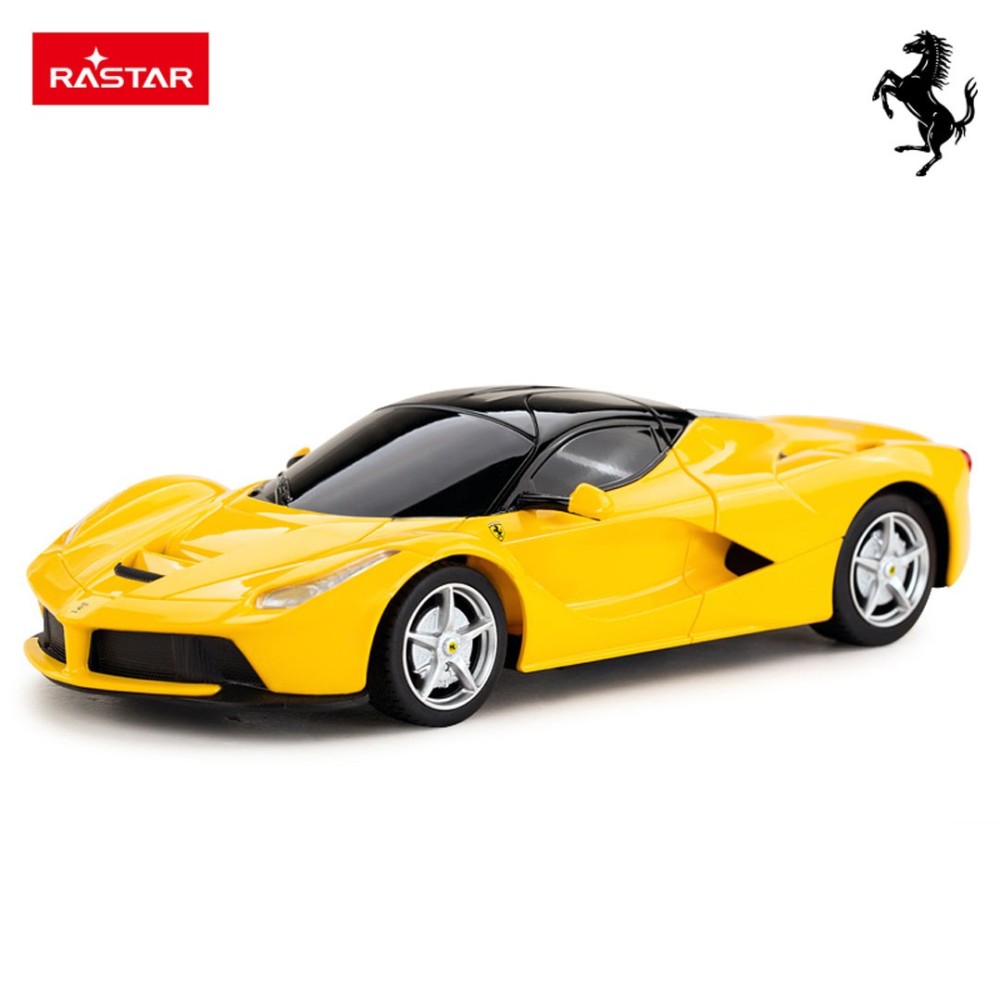Rastar RC Auto Ferrari LaFerrari 1:24 na diaľkové ovládanie, žlté