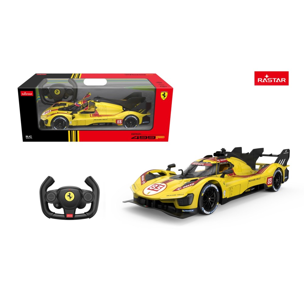 Rastar RC Formula Ferrari 499P 1:14 na diaľkové ovládanie, žltá