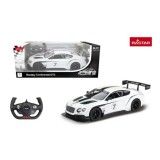 Rastar RC Auto Bentley Continental GT3 na diaľkové ovládanie, biele