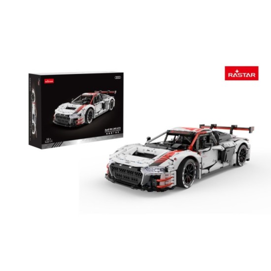 Rastar Stavvebnica Auto Audi R8 LMS GT3 1:8 56cm, biele