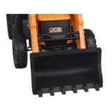 JOKO Veľký Elektrický traktor s naberačkou a lyžicou 4v1, žltý