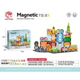 JOKO Sada Magnetické Kocky Mesto s autami 31ks