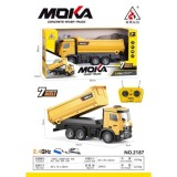 JOKO RC Nákladné auto s vyklápacou vlečkou, žlté