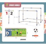 JOKO Sada Futbalové bránky 2 kusy, počítadlo gólov, lopta, pumpa