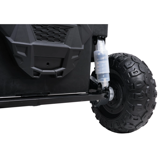 JOKO Elektrické autíčko Buggy 4x4 ATV Racing 200W 24V, nosnosť 60kg, Dvojmiestne, penové kolesá, modré