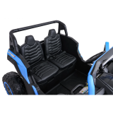 JOKO Elektrické autíčko Buggy 4x4 ATV Racing 200W 24V, nosnosť 60kg, Dvojmiestne, penové kolesá, modré