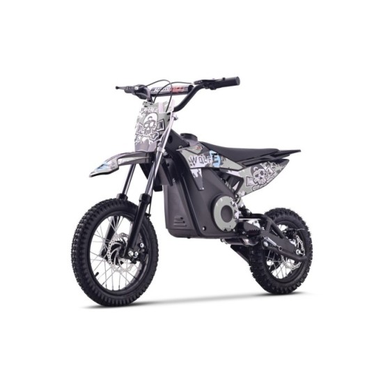 RAMIGO Elektrická motorka WOLF-E 1000W 36V, Nafukovacie kolesá, Rýchlosť 28km/h, nosnsoť 65kg, čierna
