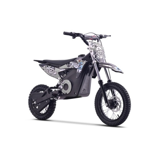 RAMIGO Elektrická motorka WOLF-E 1000W 36V, Nafukovacie kolesá, Rýchlosť 28km/h, nosnsoť 65kg, čierna