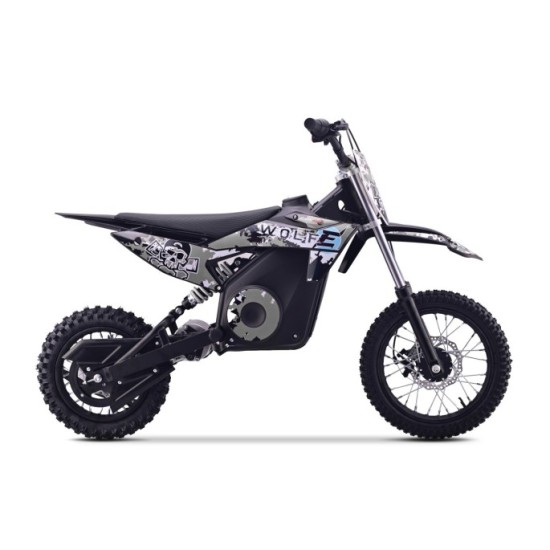 RAMIGO Elektrická motorka WOLF-E 1000W 36V, Nafukovacie kolesá, Rýchlosť 28km/h, nosnsoť 65kg, čierna