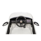 JOKO Elektrické autíčko Porsche Macan 4x4, penové kolesá, kožené sedadlo, biele