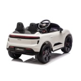JOKO Elektrické autíčko Porsche Macan 4x4, penové kolesá, kožené sedadlo, biele