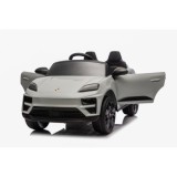 JOKO Elektrické autíčko Porsche Macan 4x4, penové kolesá, kožené sedadlo, sivé