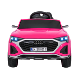 JOKO Elektrické autíčko Audi SQ8 4x4, penové kolesá, kožené sedadlo, ružové