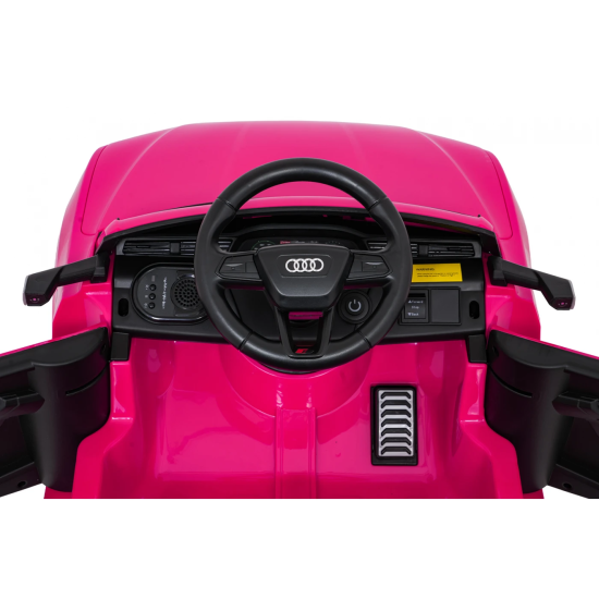 JOKO Elektrické autíčko Audi SQ8 4x4, penové kolesá, kožené sedadlo, ružové