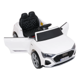 JOKO Elektrické autíčko Audi SQ8 4x4, penové kolesá, kožené sedadlo, biele