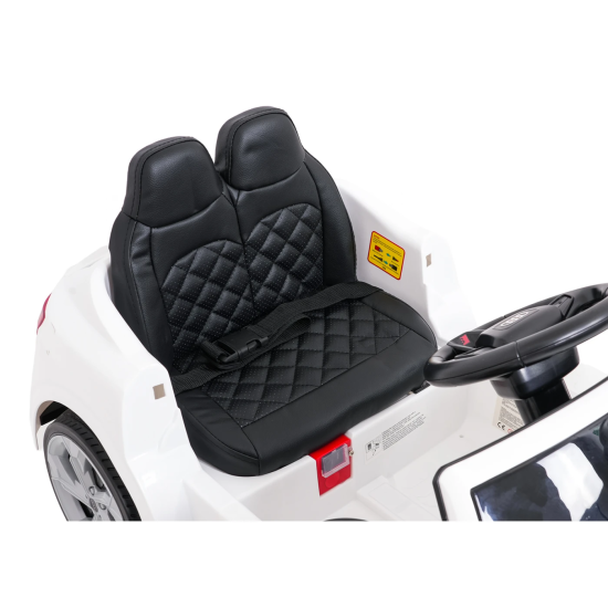 JOKO Elektrické autíčko Audi SQ8 4x4, penové kolesá, kožené sedadlo, biele