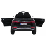 JOKO Elektrické autíčko Audi SQ8 4x4, penové kolesá, kožené sedadlo, čierne