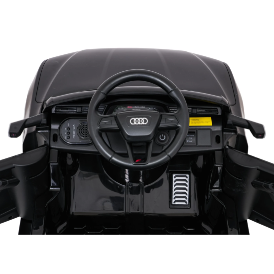 JOKO Elektrické autíčko Audi SQ8 4x4, penové kolesá, kožené sedadlo, čierne