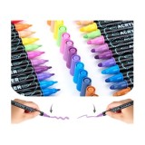 Double-sided waterproof acrylic markers 60 pcs - various uses AP0125