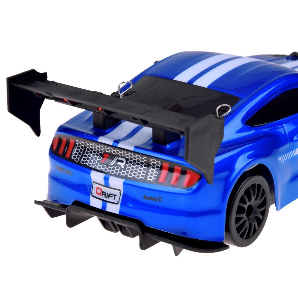 JOKO RC Auto s Driftom 1:24, svetolom a zvukom, náhradné pneumatiky, na diaľkové ovládanie, modré