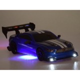 JOKO RC Auto s Driftom 1:24, svetolom a zvukom, náhradné pneumatiky, na diaľkové ovládanie, modré