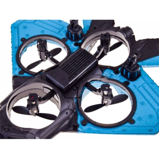 JOKO RC DRON Bojový Raptor, ľahká kvadrokoptéra na diaľkové ovládanie, modrý