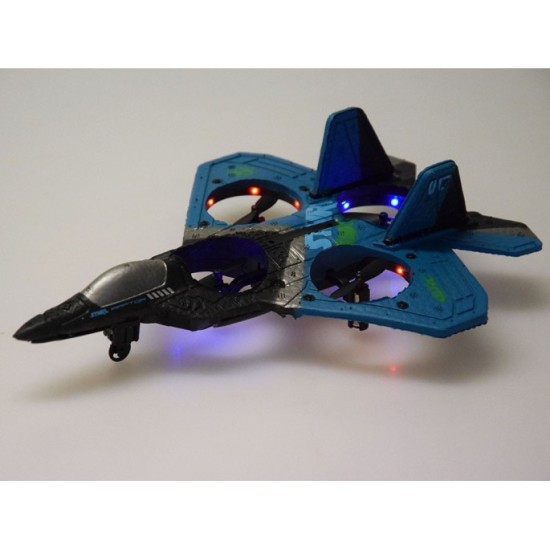 JOKO RC DRON Bojový Raptor, ľahká kvadrokoptéra na diaľkové ovládanie, modrý