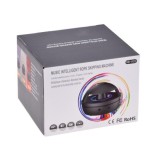 Elektrická interaktívna skákacia trampolína s hudbou, Bluetooth, na diaľkové ovládanie, s počítadlom, elektrické švihadlo, modrá
