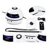 Elektrická interaktívna skákacia trampolína s hudbou, Bluetooth, na diaľkové ovládanie, s počítadlom, elektrické švihadlo, biela