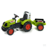 FALK Šľapací Traktor Claas ARION 430 s vlečkou, od 3 do 7 rokov
