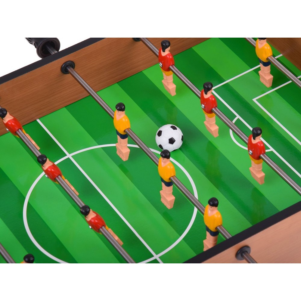 JOKO Drevený Stolný Futbal a Air Hokej 2v1