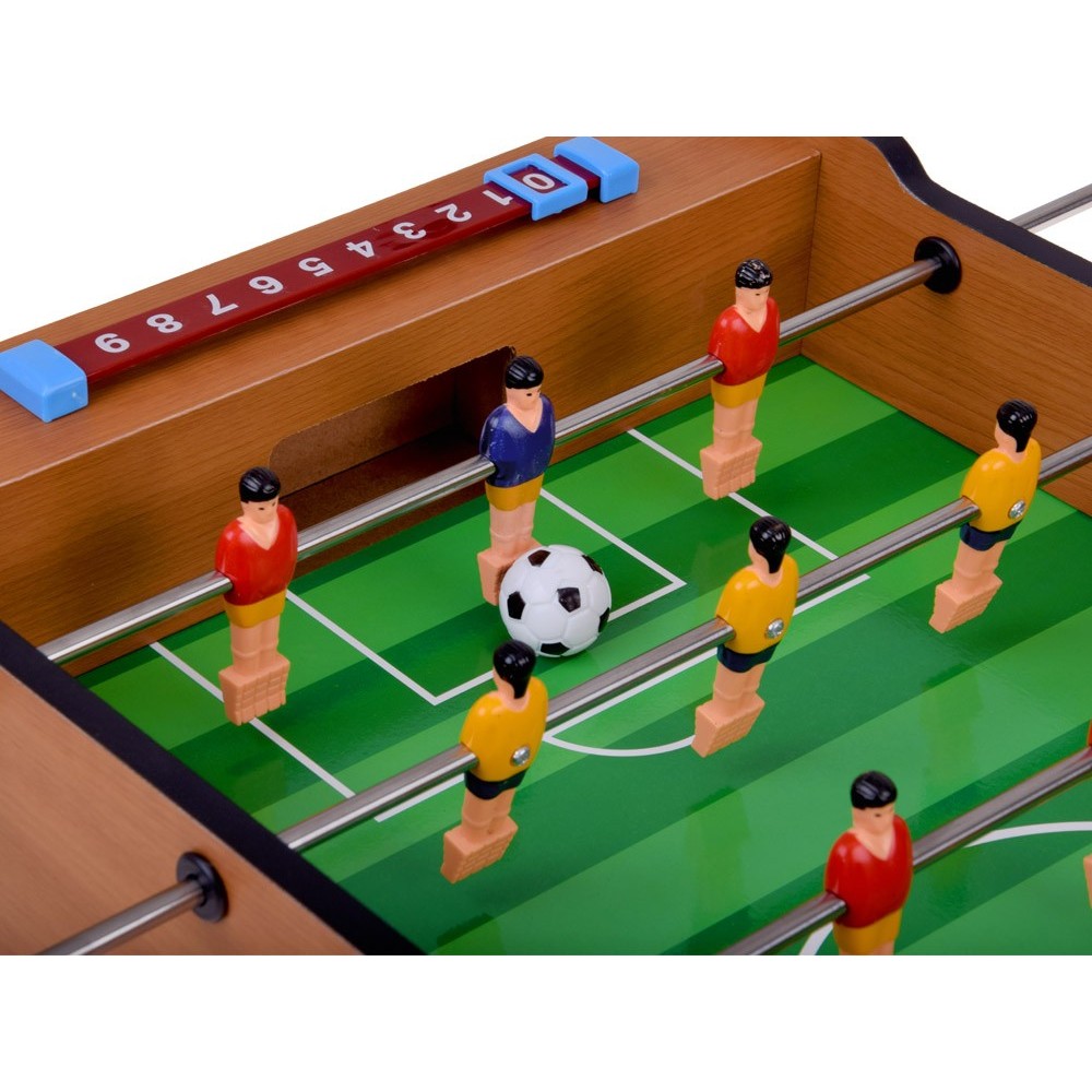 JOKO Drevený Stolný Futbal a Air Hokej 2v1