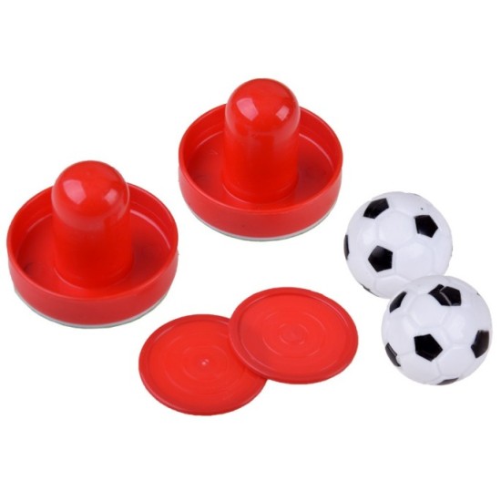 JOKO Drevený Stolný Futbal a Air Hokej 2v1