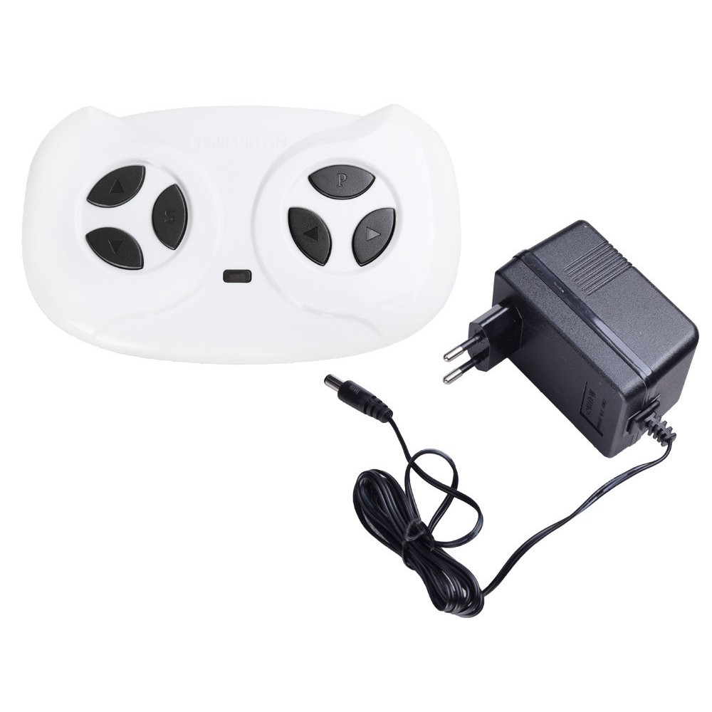 JOKO Elektrický traktor s vlečkou BLOW, diaľkové ovládanie, penové kolesá, kožené sedadlo, Led svetlá, USB, MP3, červený