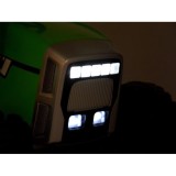 JOKO Elektrický traktor s vlečkou na drevo BLOW, diaľkové ovládanie, penové kolesá, kožené sedadlo, Led svetlá, USB, MP3, zelený