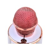 JOKO Mikrofón Karaoke, Bluetooth + nabíjačka, ružový rose