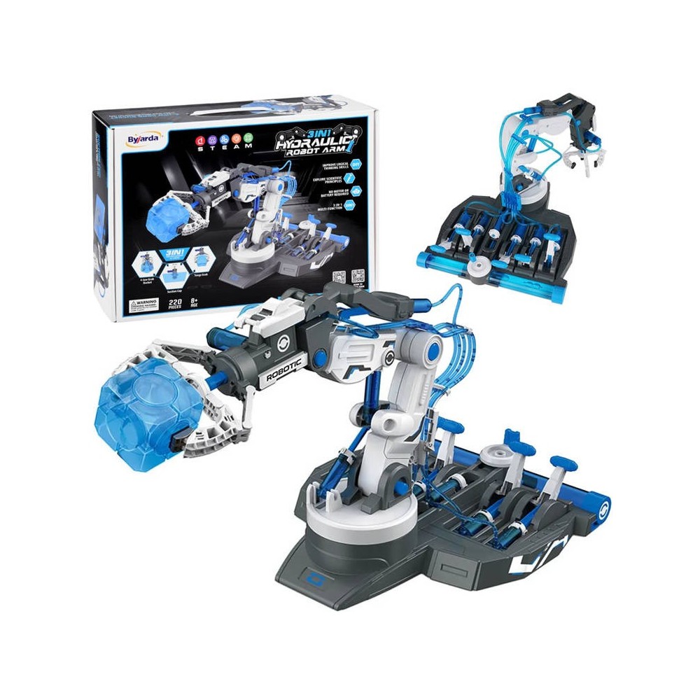 JOKO Konštrukčná Sada Hydraulická Robotická Ruka 220ks na VODU 3v1