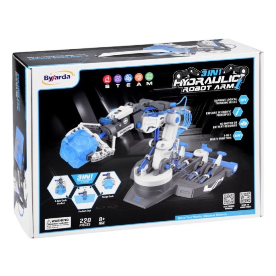 JOKO Konštrukčná Sada Hydraulická Robotická Ruka 220ks na VODU 3v1