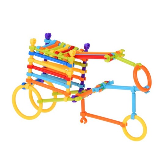 Smart Sticks Construction Set with Sticks and Connectors, 300 Pieces ZA6325