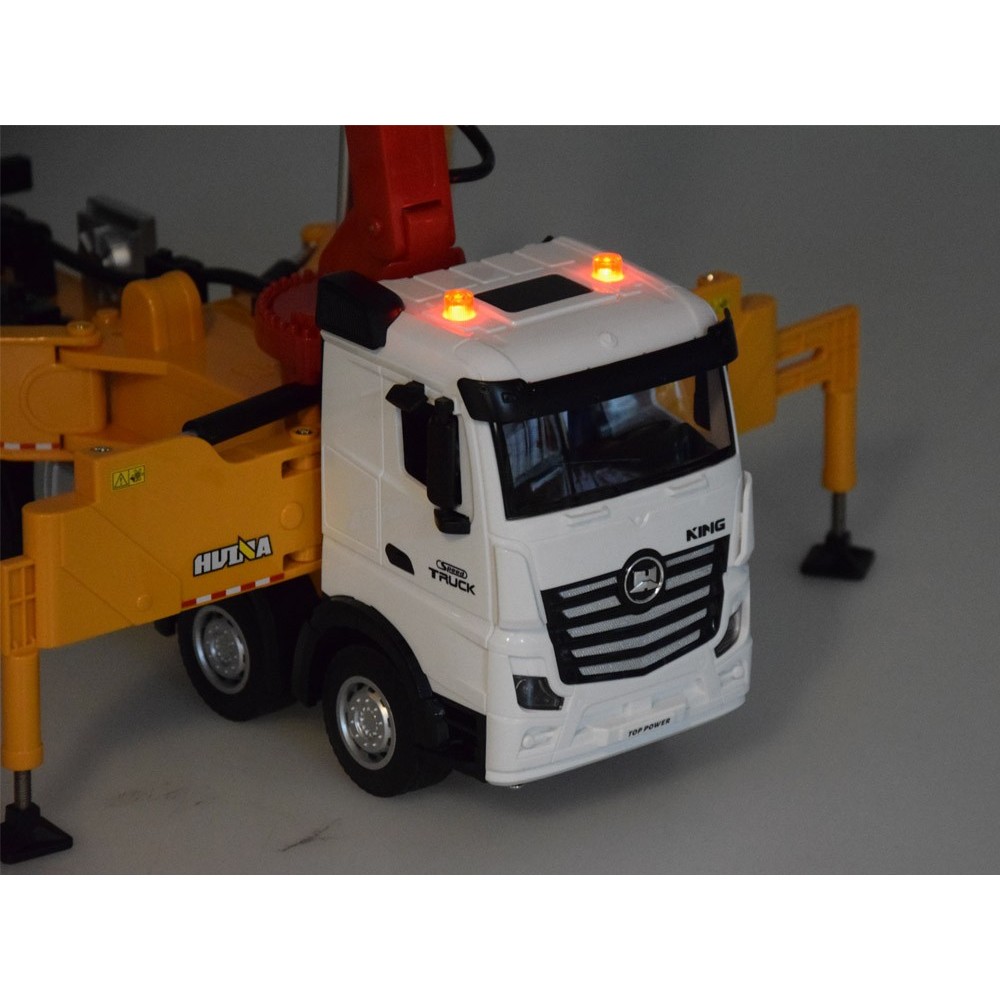 JOKO RC Nákladné auto s pumpou na betón Huina 1381 1:18 so svetlom a zvukom + Výsuvné Rameno