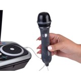 JOKO Detský DJ mixážny pult pre deti s mikrofónom a stojanom, karaoke, Bluetooth, Funkcia Nahrávania, LED svetlo