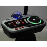 JOKO Detský DJ mixážny pult pre deti s mikrofónom a stojanom, karaoke, Bluetooth, Funkcia Nahrávania, LED svetlo