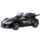 JOKO RC Autíčko Polícia s DYMOM + svetelné efekty, policajné auto na diaľkové ovládanie, čierne