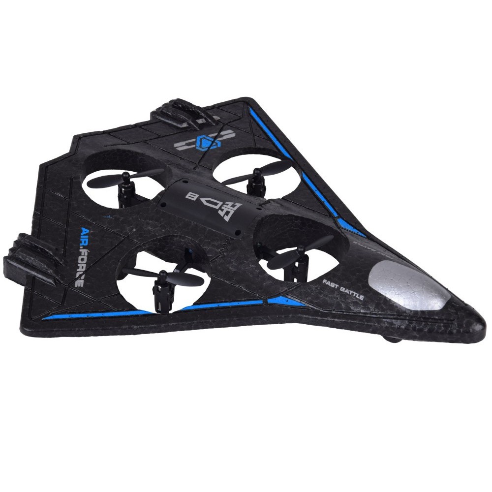 JOKO RC Dron Fighter – 360°, LED svetlo, kvadrokoptéra na diaľkové ovládanie, modrý