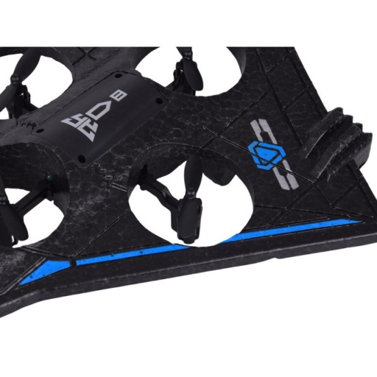 JOKO RC Dron Fighter – 360°, LED svetlo, kvadrokoptéra na diaľkové ovládanie, modrý