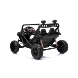JOKO Elektrické autíčko Buggy Sport OUTLAND 4x200W, Dvojmiestne kožené sedadlo, Penové kolesá, Nosnosť 50kg, čierne